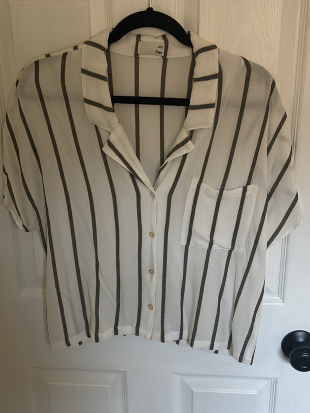 Wilfred Cream Button-Down Shirt